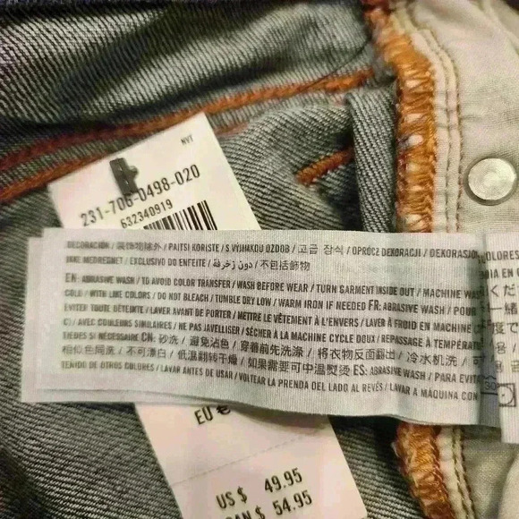 Abercrombie Kids Skinny Stretch Jeans Size 7/8 $50 - Picture 10 of 12